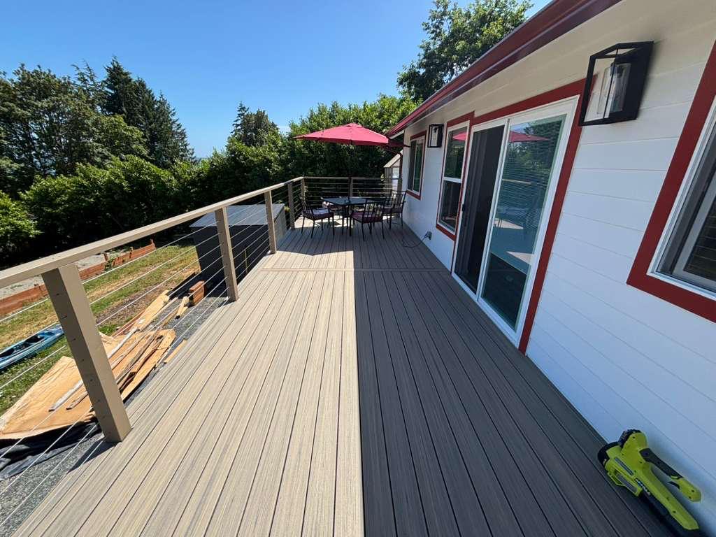 Dawn Construction deck project