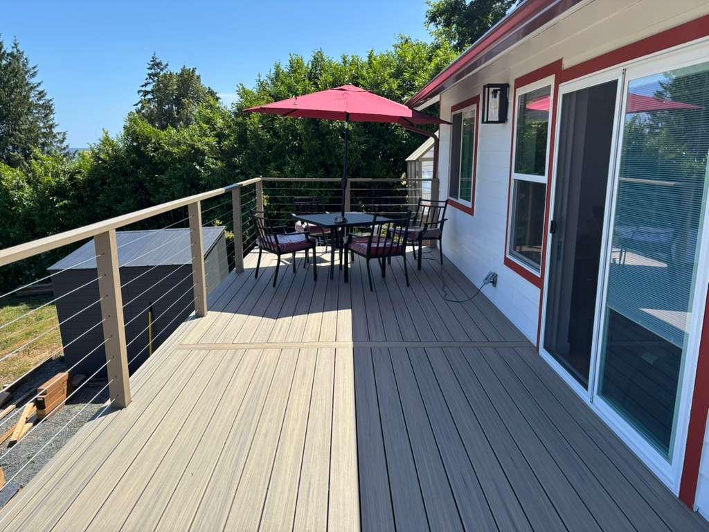 Dawn Construction deck project