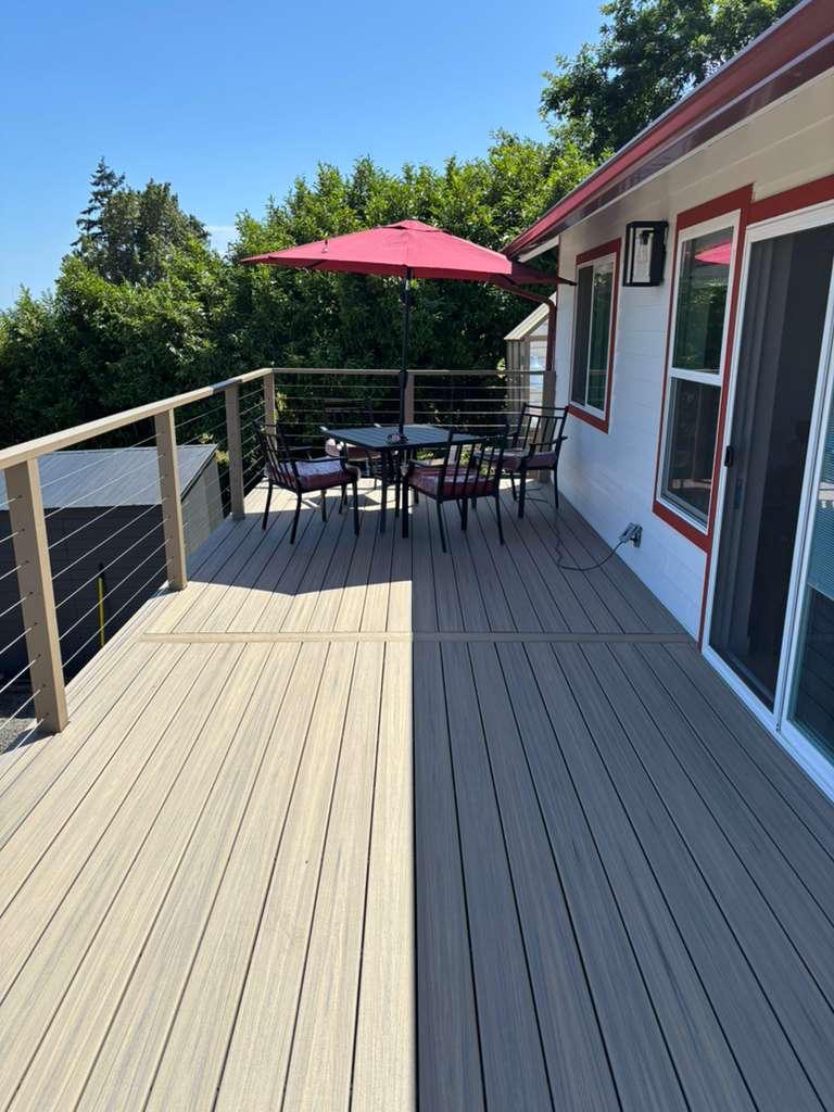 Dawn Construction deck project