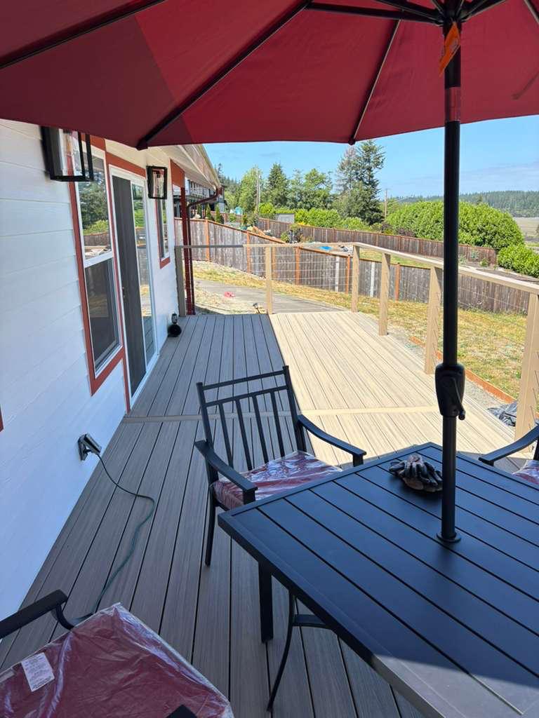 Dawn Construction deck project