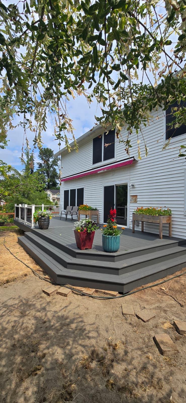 Composite Deck Build