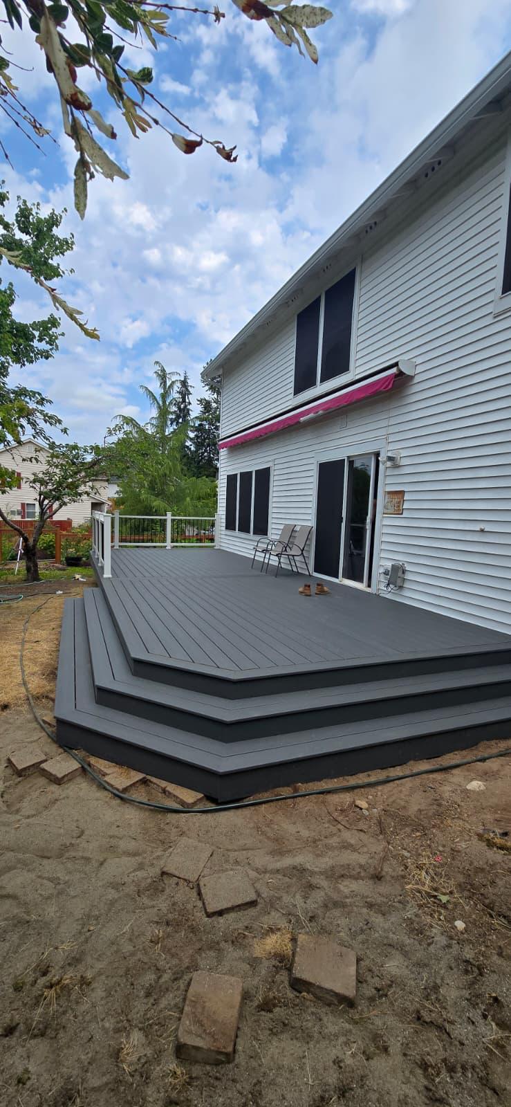Composite Deck Build