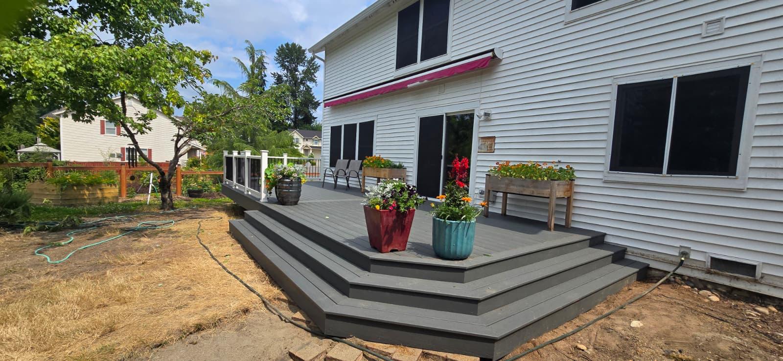 Composite Deck Build