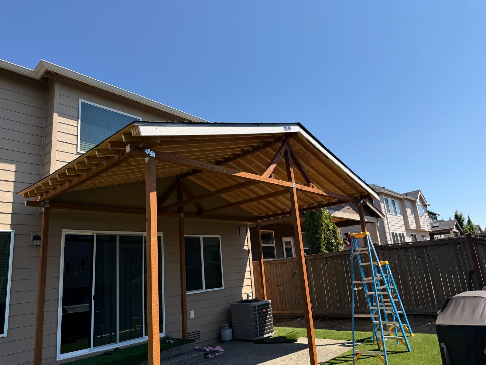 Covered Patio Build